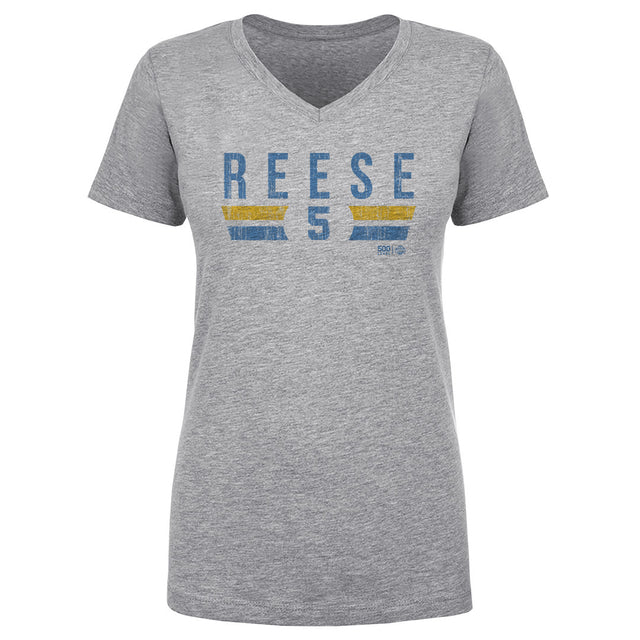 Angel Reese Women's V-Neck T-Shirt | 500 LEVEL