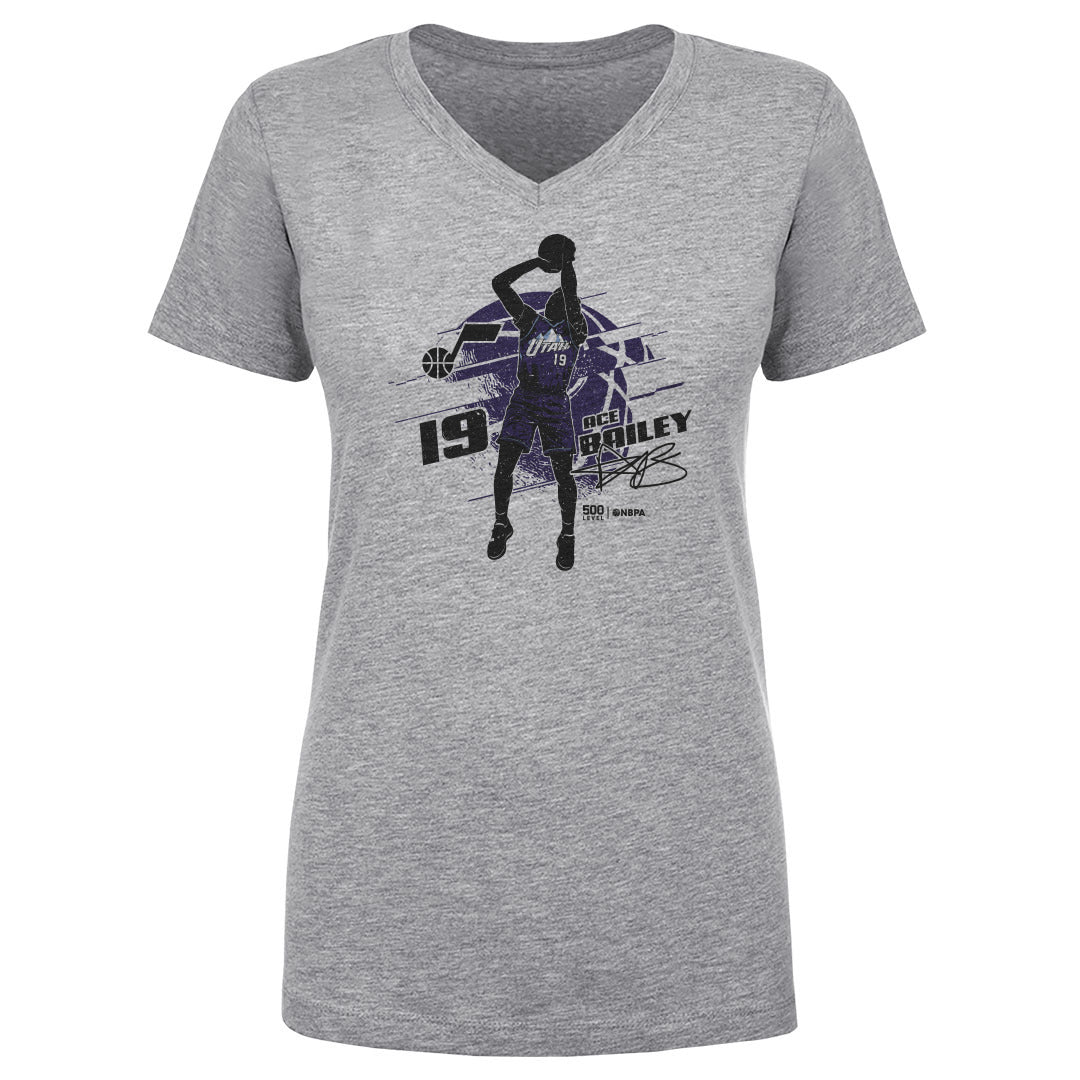 Ace Bailey Women's V-Neck T-Shirt | 500 LEVEL