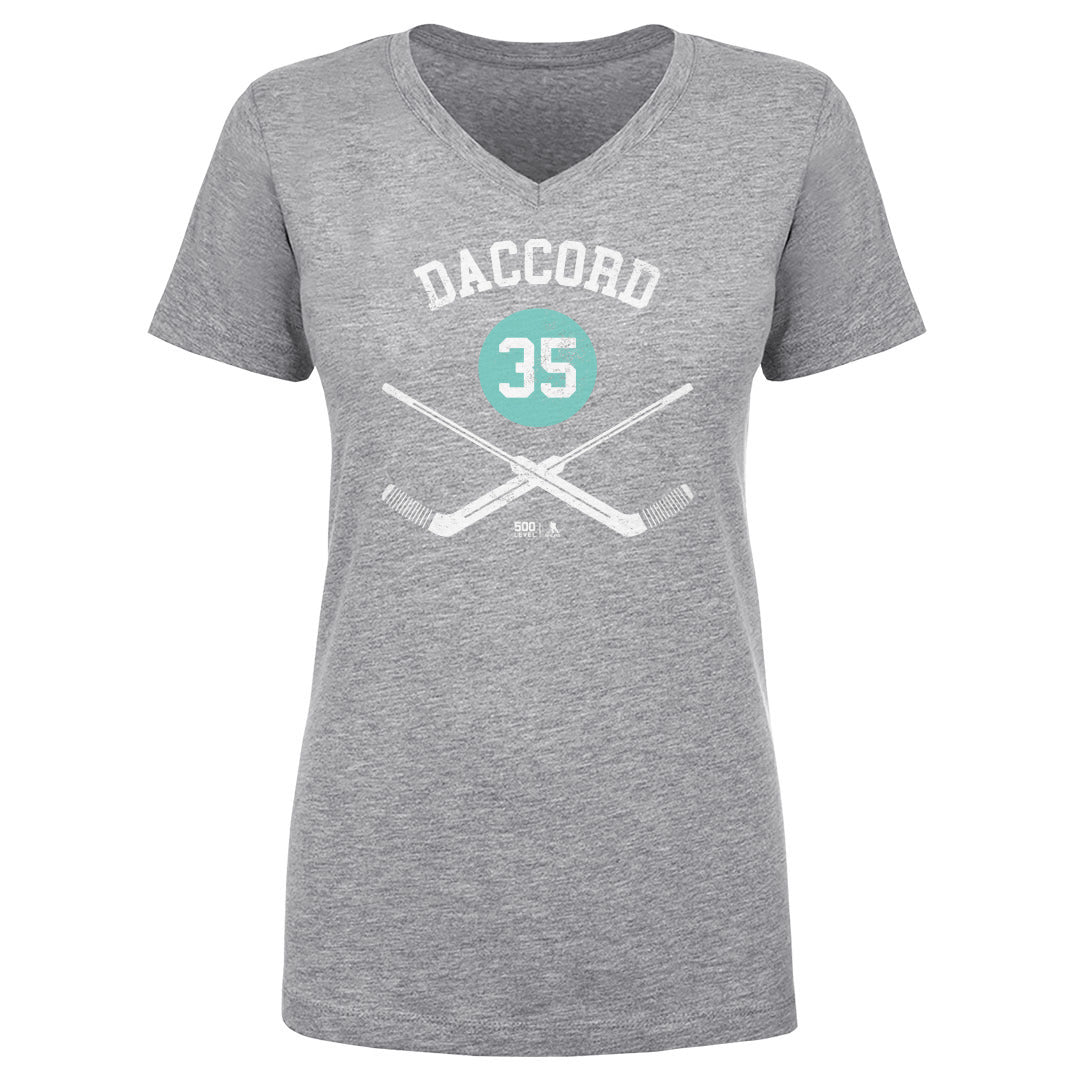 Joey Daccord Women's V-Neck T-Shirt | 500 LEVEL