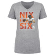 Bo Nix Women's V-Neck T-Shirt | 500 LEVEL