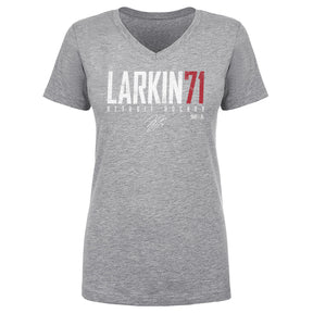 Dylan Larkin Women's V-Neck T-Shirt | 500 LEVEL