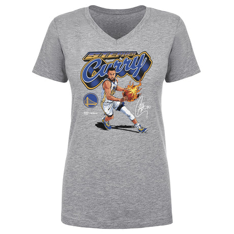 Steph Curry Women's V-Neck T-Shirt | 500 LEVEL