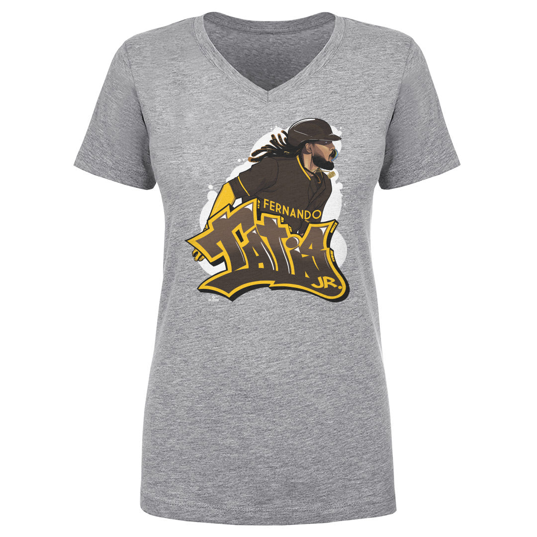 Fernando Tatis Jr. Women's V-Neck T-Shirt | 500 LEVEL