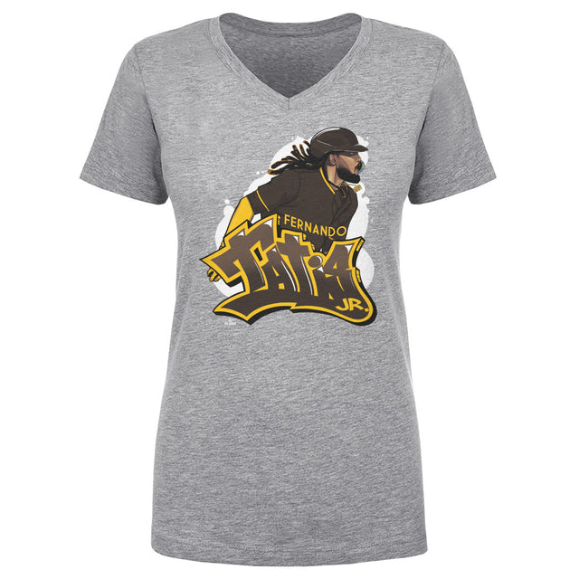 Fernando Tatis Jr. Women's V-Neck T-Shirt | 500 LEVEL