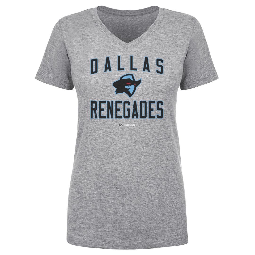 Dallas Renegades Women's V-Neck T-Shirt | 500 LEVEL