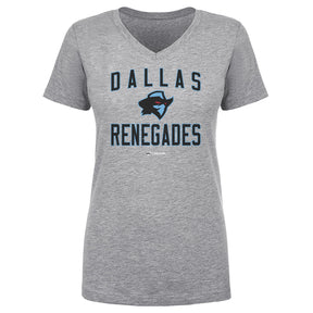 Dallas Renegades Women's V-Neck T-Shirt | 500 LEVEL