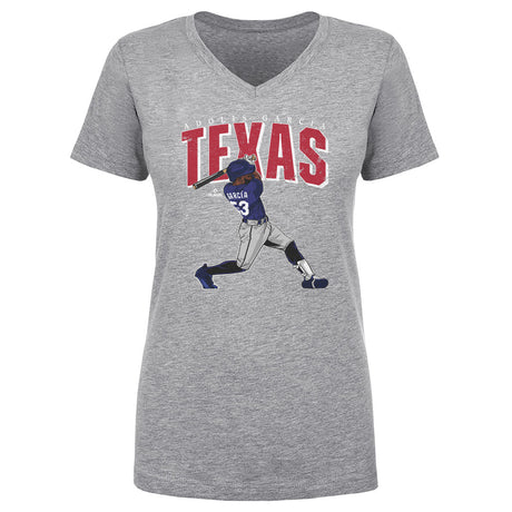 Adolis Garcia Women's V-Neck T-Shirt | 500 LEVEL