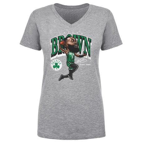 Jaylen Brown Women's V-Neck T-Shirt | 500 LEVEL