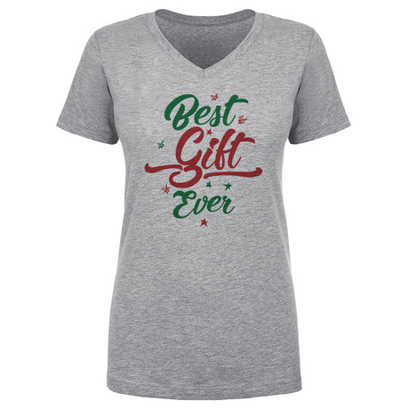 Christmas Women's V-Neck T-Shirt | 500 LEVEL