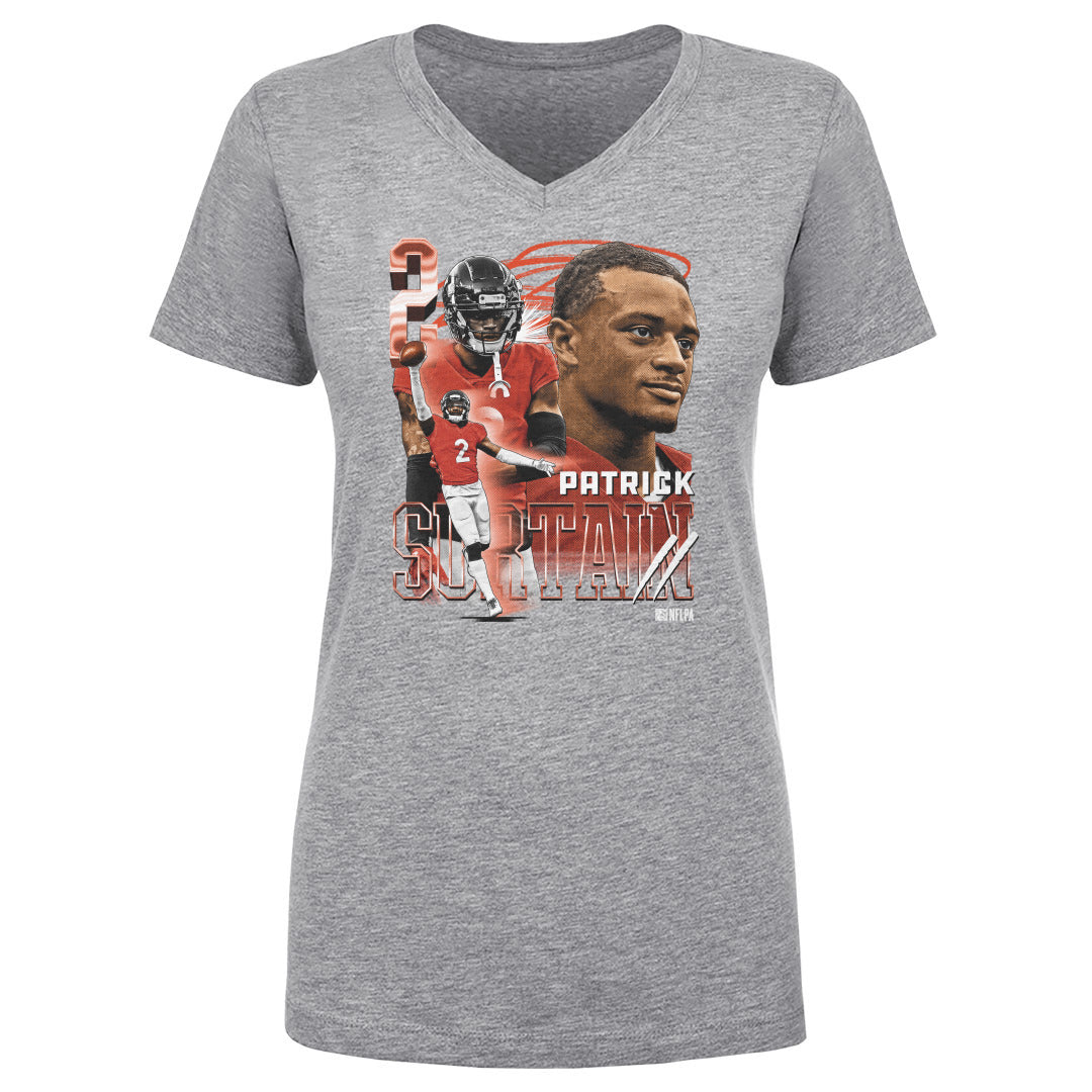 Patrick Surtain II Women's V-Neck T-Shirt | 500 LEVEL