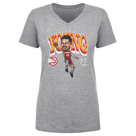 Trae Young Women's V-Neck T-Shirt | 500 LEVEL