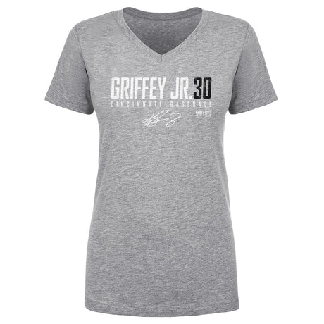Ken Griffey Jr. Women's V-Neck T-Shirt | 500 LEVEL