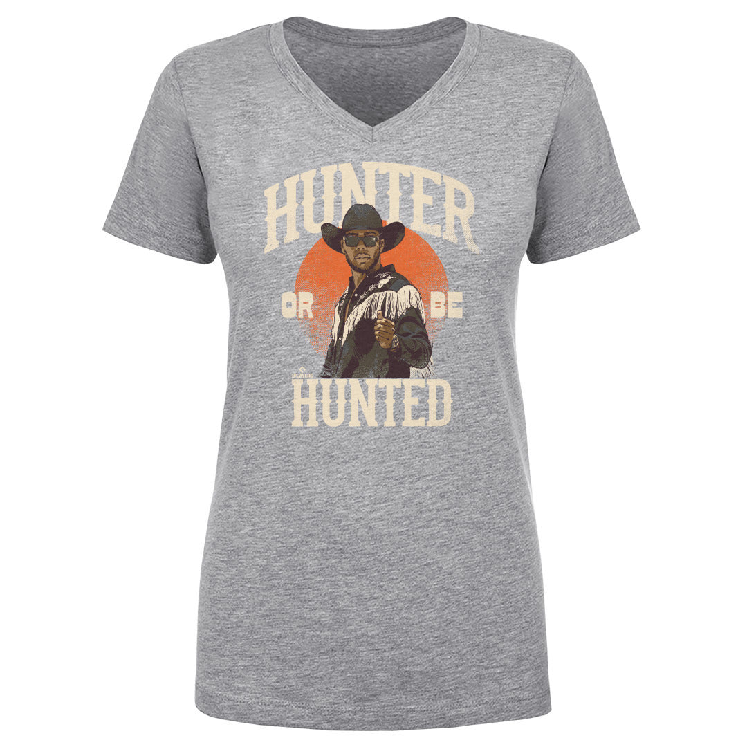 Hunter Greene Women's V-Neck T-Shirt | 500 LEVEL