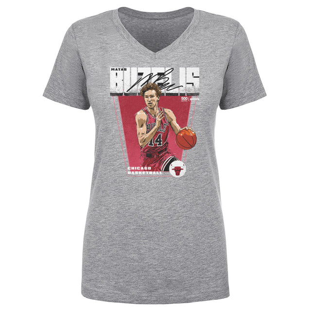 Matas Buzelis Women's V-Neck T-Shirt | 500 LEVEL