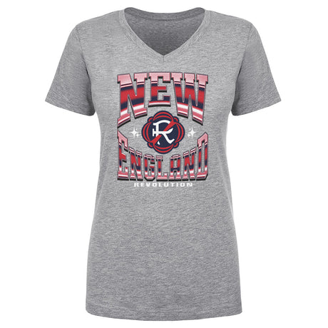 New England Revolution Women's V-Neck T-Shirt | 500 LEVEL