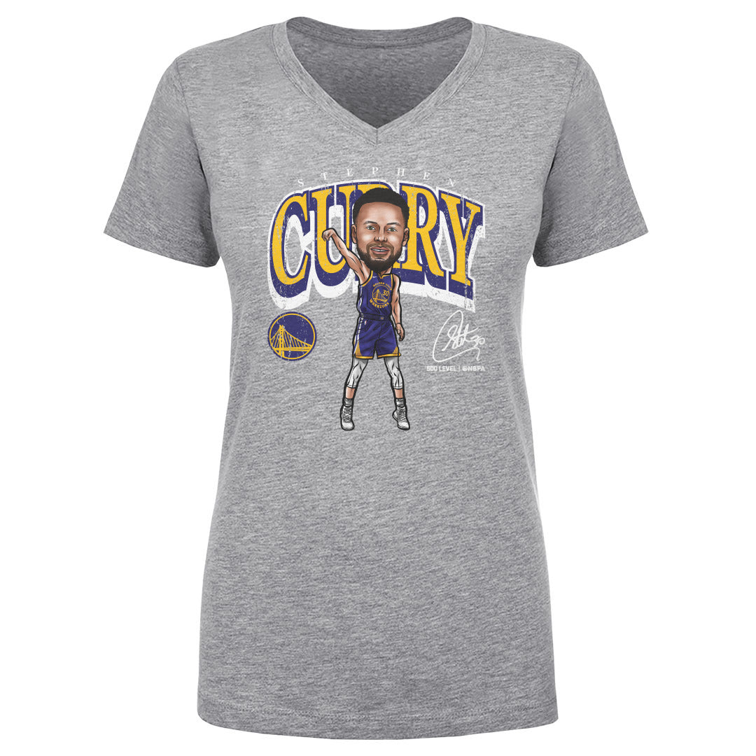 Steph Curry Women's V-Neck T-Shirt | 500 LEVEL