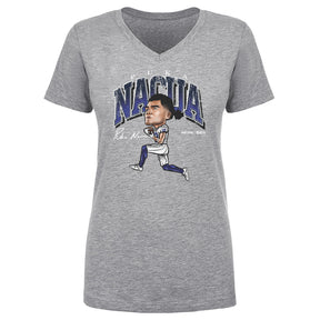 Puka Nacua Women's V-Neck T-Shirt | 500 LEVEL