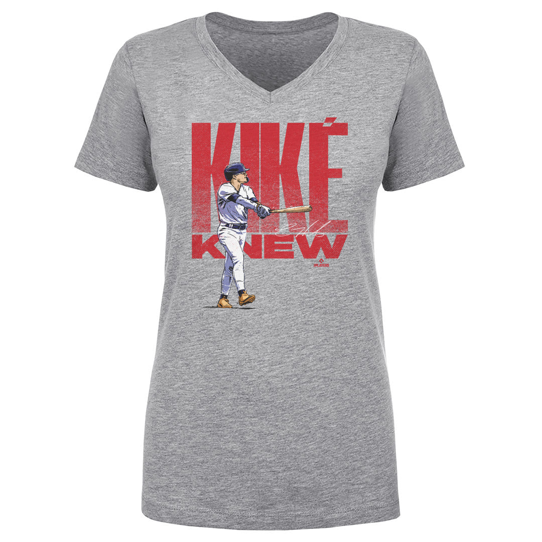 Enrique Hernandez Women's V-Neck T-Shirt | 500 LEVEL