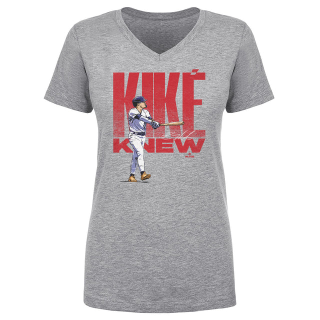 Enrique Hernandez Women's V-Neck T-Shirt | 500 LEVEL