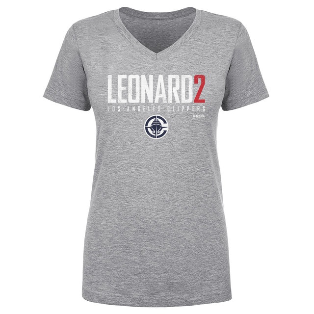 Kawhi Leonard Women's V-Neck T-Shirt | 500 LEVEL
