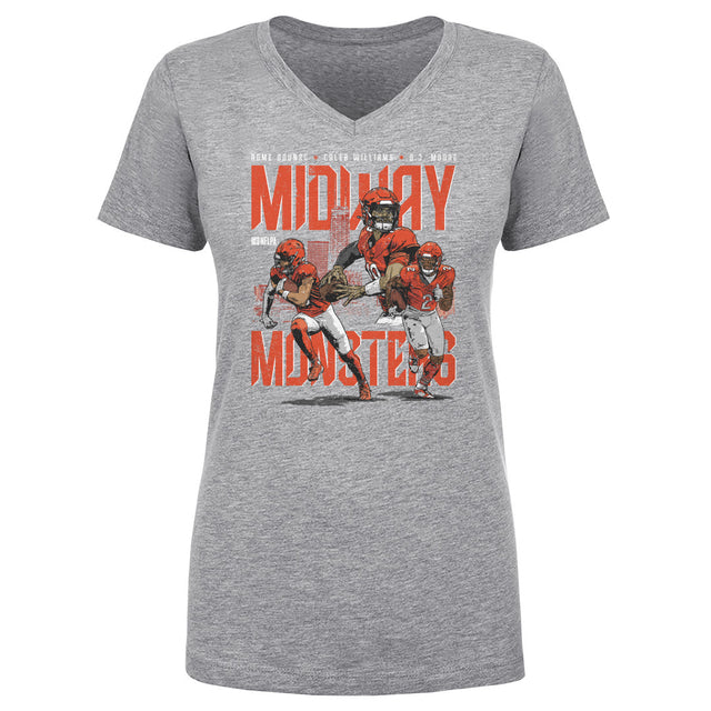 Caleb Williams Women's V-Neck T-Shirt | 500 LEVEL