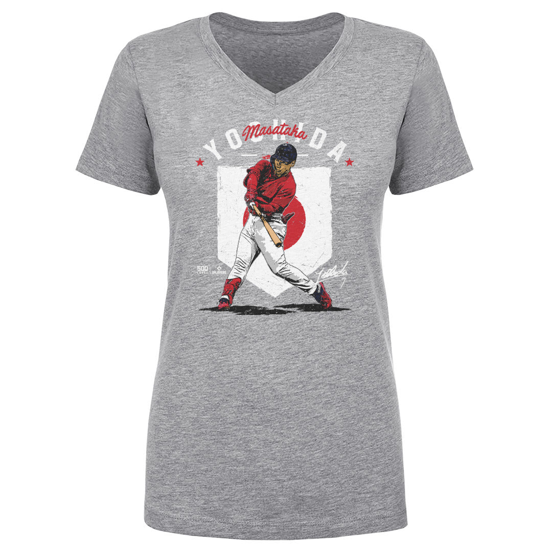 Masataka Yoshida Women's V-Neck T-Shirt | 500 LEVEL