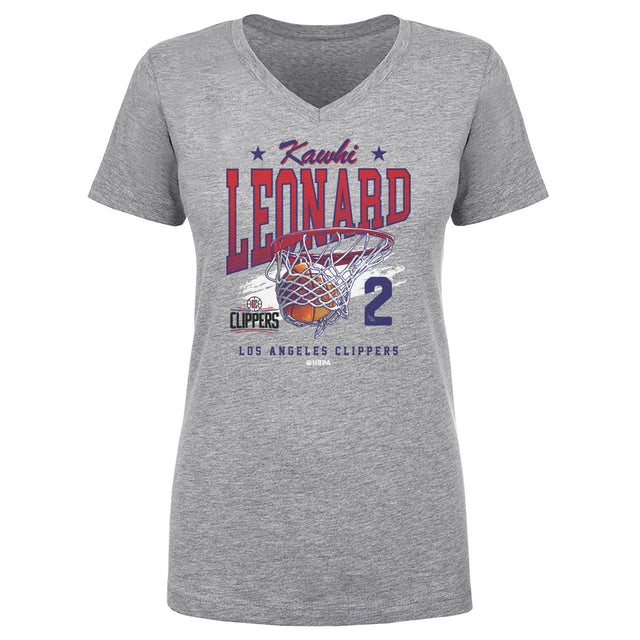 Kawhi Leonard Women's V-Neck T-Shirt | 500 LEVEL