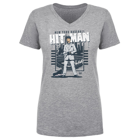 Don Mattingly Women's V-Neck T-Shirt | 500 LEVEL