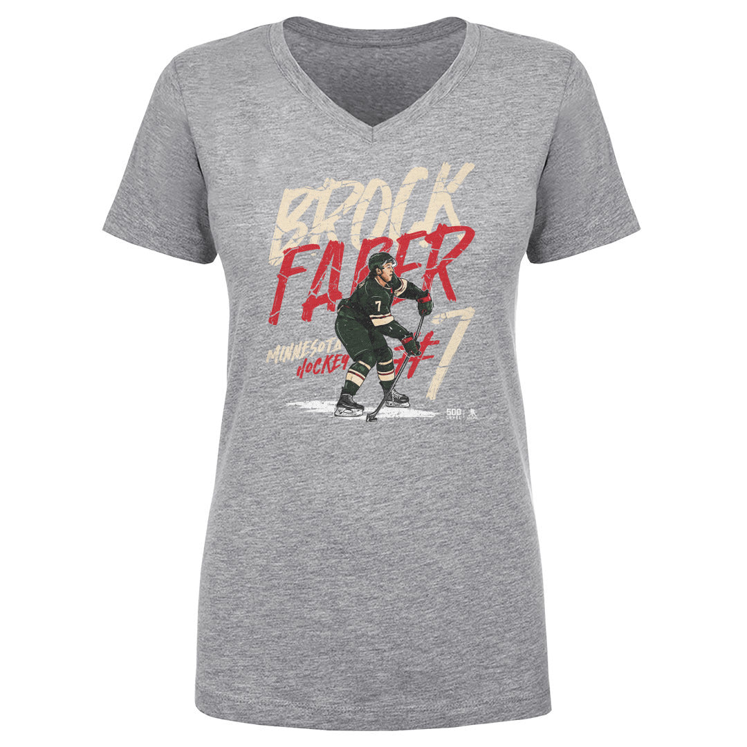 Brock Faber Women's V-Neck T-Shirt | 500 LEVEL