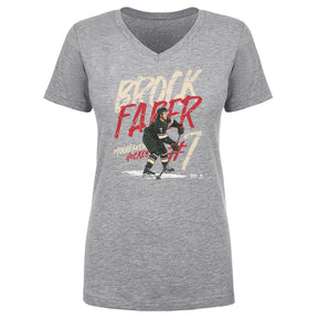 Brock Faber Women's V-Neck T-Shirt | 500 LEVEL
