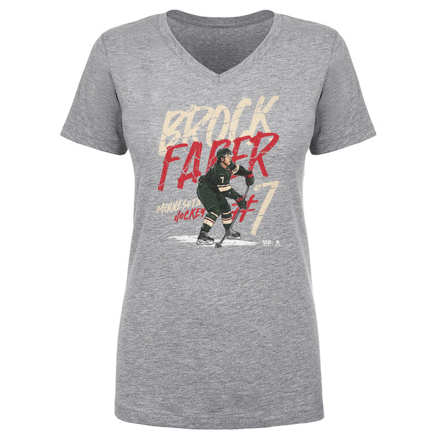 Brock Faber Women's V-Neck T-Shirt | 500 LEVEL