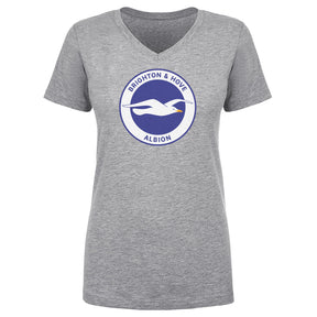 Brighton & Hove Albion Women's V-Neck T-Shirt | 500 LEVEL