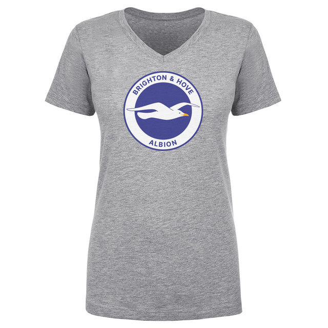 Brighton & Hove Albion Women's V-Neck T-Shirt | 500 LEVEL
