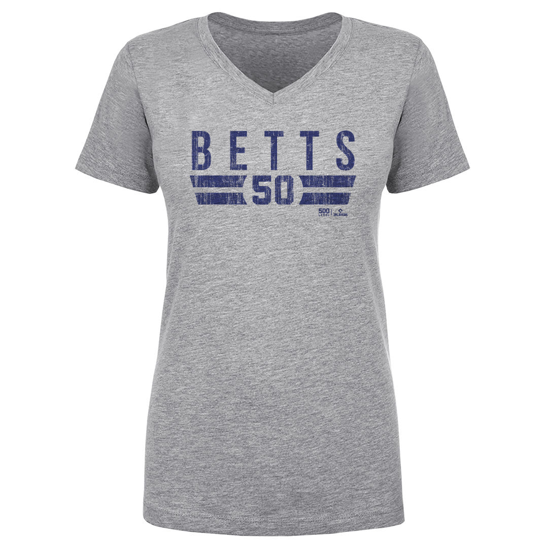 Mookie Betts Women's V-Neck T-Shirt | 500 LEVEL