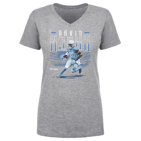 David Njoku Women's V-Neck T-Shirt | 500 LEVEL