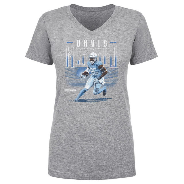 David Njoku Women's V-Neck T-Shirt | 500 LEVEL