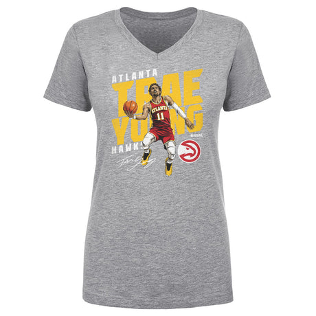 Trae Young Women's V-Neck T-Shirt | 500 LEVEL