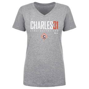 Tina Charles Women's V-Neck T-Shirt | 500 LEVEL