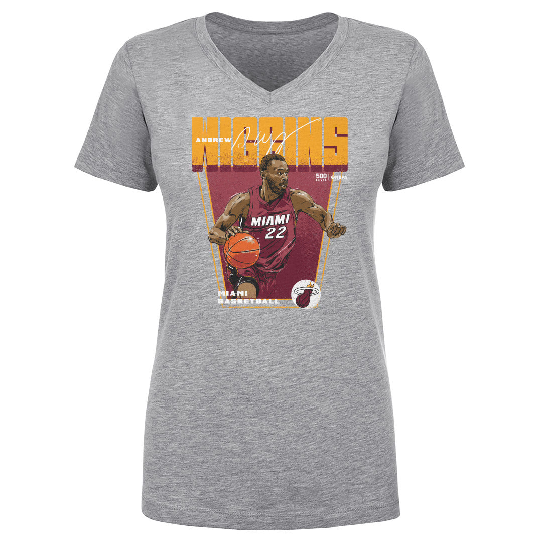 Andrew Wiggins Women's V-Neck T-Shirt | 500 LEVEL