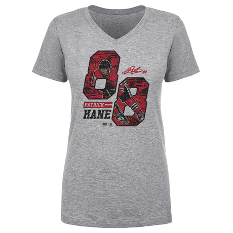 Patrick Kane Women's V-Neck T-Shirt | 500 LEVEL