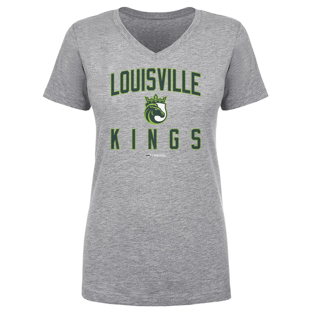Louisville Kings Women's V-Neck T-Shirt | 500 LEVEL