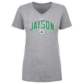 Jayson Tatum Women's V-Neck T-Shirt | 500 LEVEL