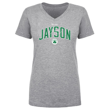 Jayson Tatum Women's V-Neck T-Shirt | 500 LEVEL