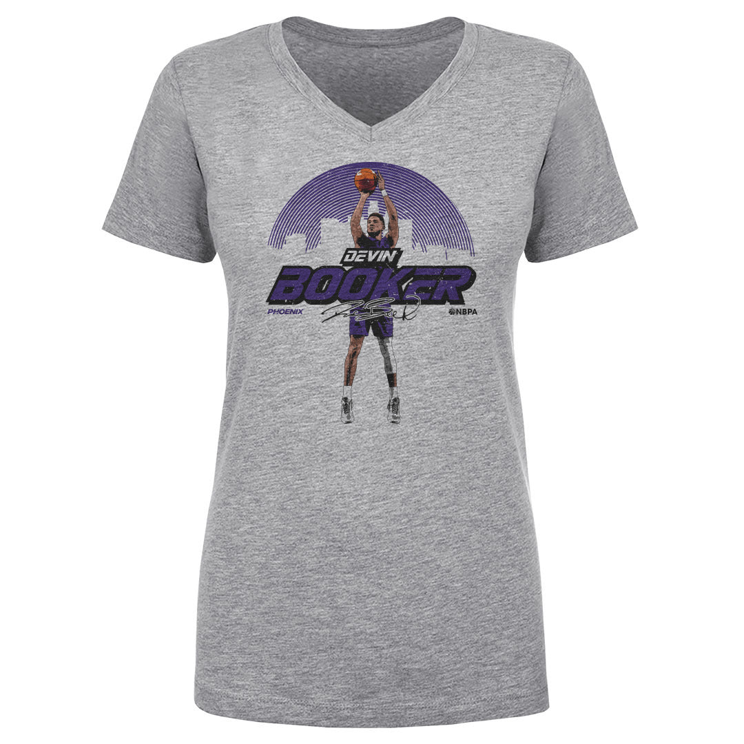 Devin Booker Women's V-Neck T-Shirt | 500 LEVEL