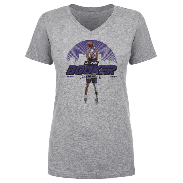 Devin Booker Women's V-Neck T-Shirt | 500 LEVEL