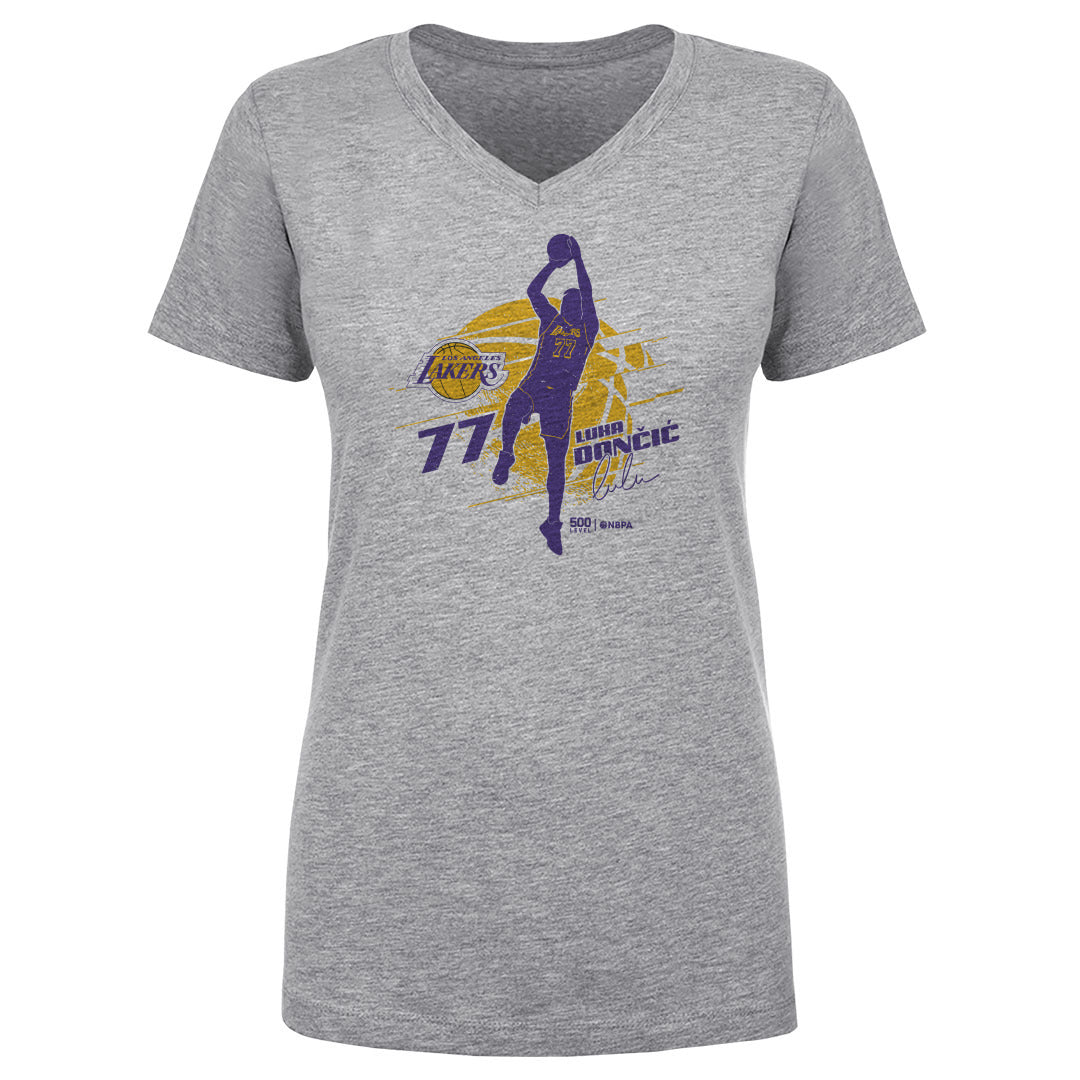 Luka Doncic Women's V-Neck T-Shirt | 500 LEVEL