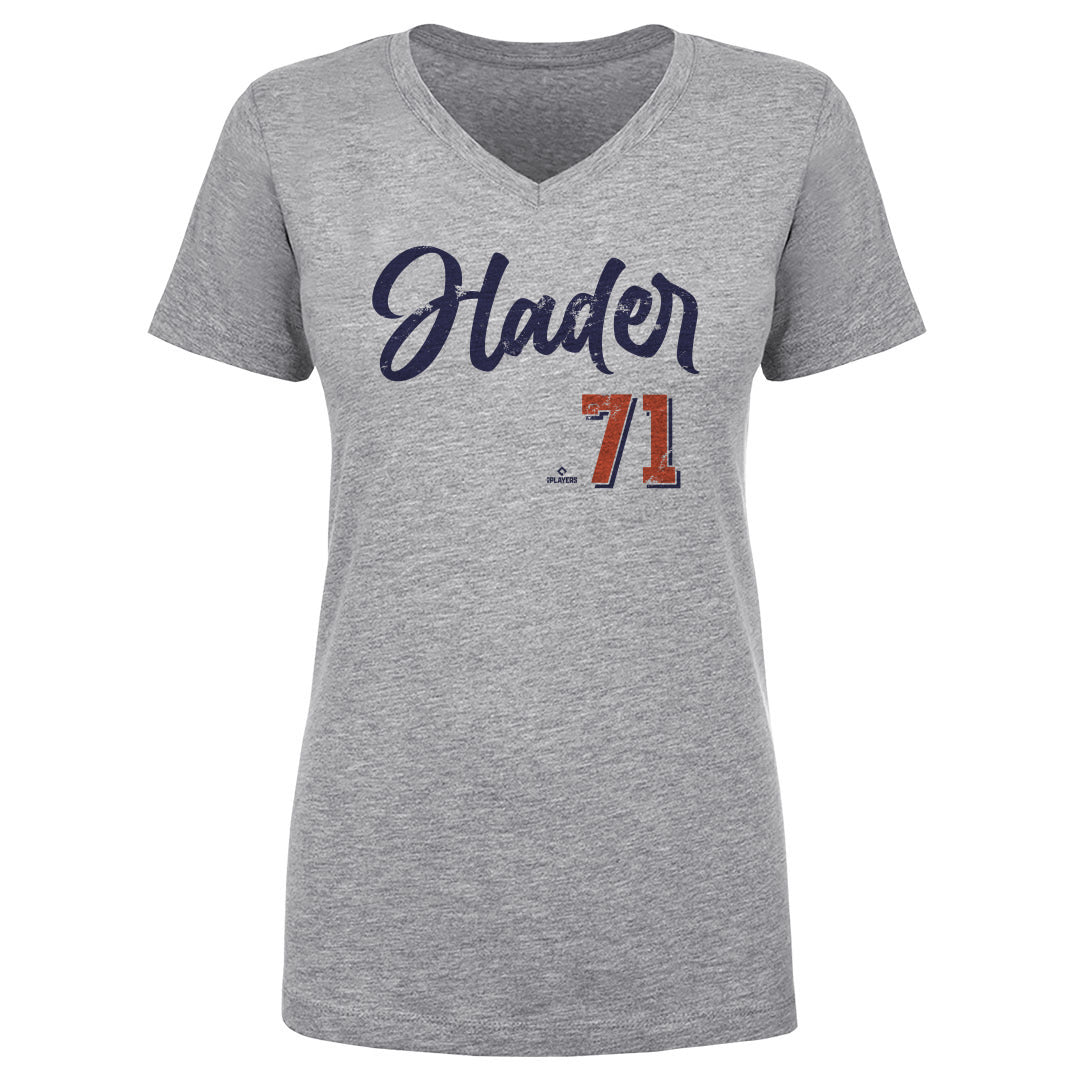 Josh Hader Women's V-Neck T-Shirt | 500 LEVEL