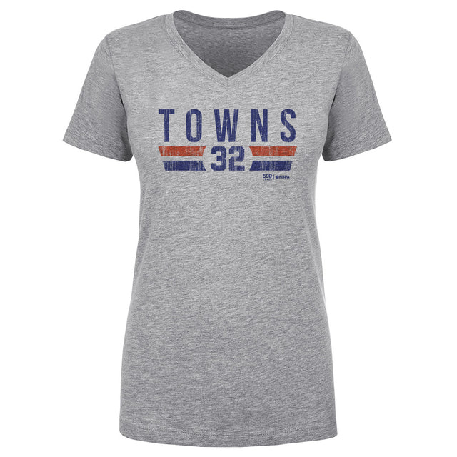 Karl-Anthony Towns Women's V-Neck T-Shirt | 500 LEVEL
