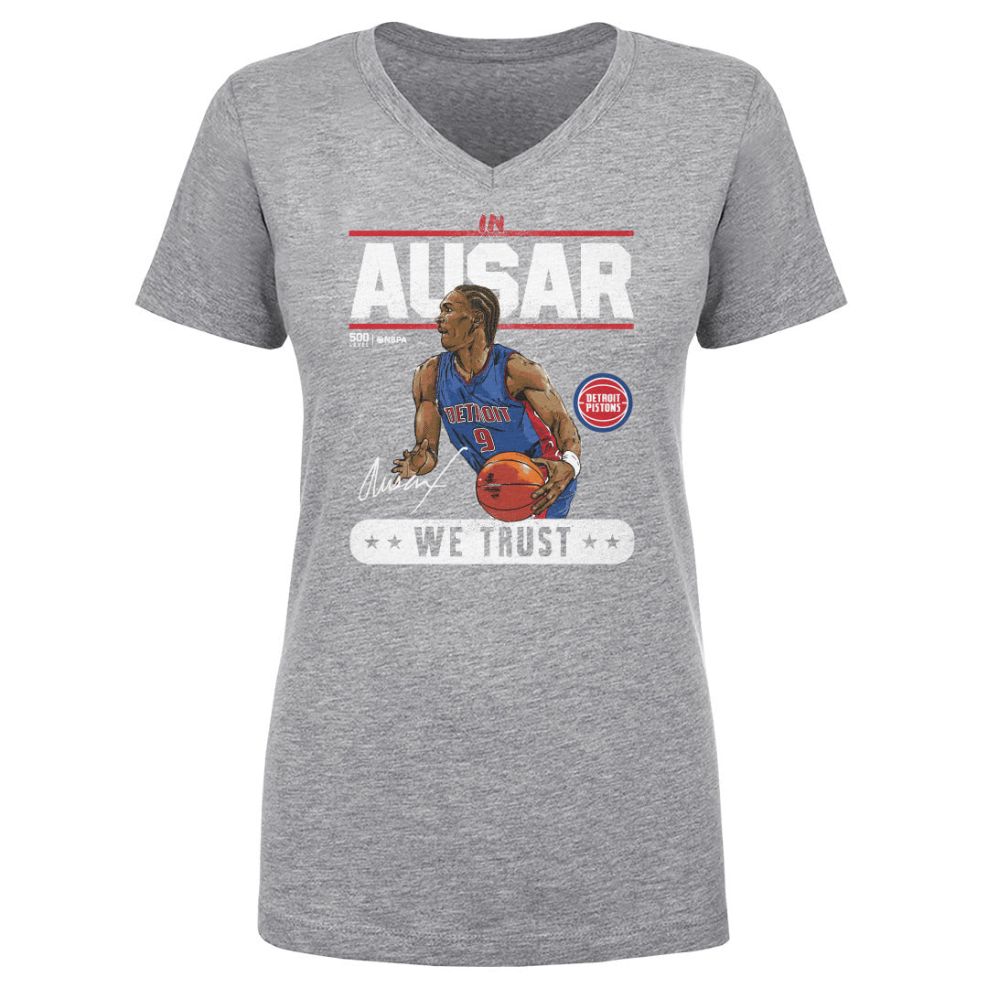 Ausar Thompson Women's V-Neck T-Shirt | 500 LEVEL
