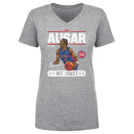 Ausar Thompson Women's V-Neck T-Shirt | 500 LEVEL